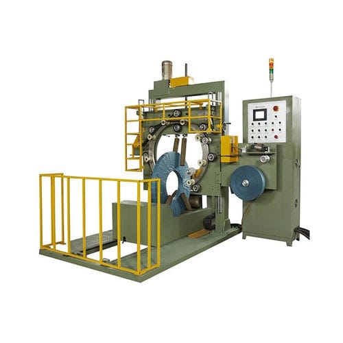 Banderoleuse avec couronne tournante - FPS-500 - Shanghai Fhope machinery co.,ltd - automatique / manuelle / de bobine