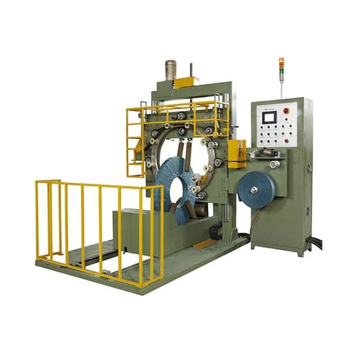 Banderoleuse avec couronne tournante - FPW-500 - Shanghai Fhope machinery co.,ltd - automatique / pour bobine de fil / à grande vitesse