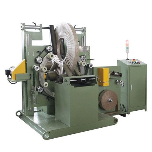 Banderoleuse avec couronne tournante - FPC-200 - Shanghai Fhope machinery co.,ltd - verticale / automatique / de bobine