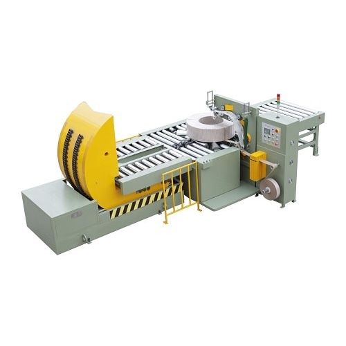 Banderoleuse avec couronne tournante - FPC-400 - Shanghai Fhope machinery co.,ltd - automatique / de bobine