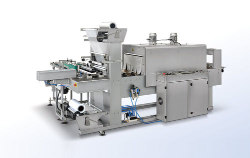 Fardeleuse totalement automatique - SK-060EBS - Shanghai Fhope machinery co.,ltd - avec tunnel de rétraction