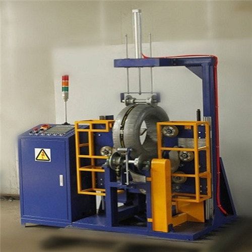 Banderoleuse avec couronne tournante - FPT-200 - Shanghai Fhope machinery co.,ltd - automatique / de pneu / à film étirable