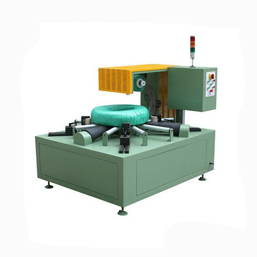 Banderoleuse horizontale - FPH-200 - Shanghai Fhope machinery co.,ltd - avec couronne tournante / automatique / pour tubage enroulé