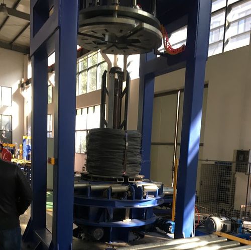 Cercleuse semi-automatique - Shanghai Fhope machinery co.,ltd - pour bobine de fil / de compactage