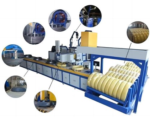 Machine à enrouler et emballer automatique - . - Shanghai Fhope machinery co.,ltd - pour fil d'acier