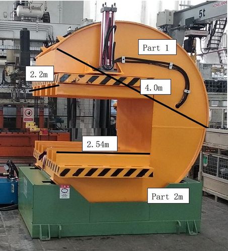 Retourneur basculeur de charge - Shanghai Fhope machinery co.,ltd - hydraulique / 180°