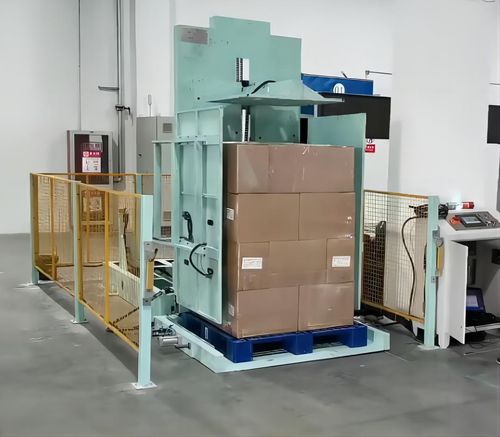 Changeur de palette automatisé - FHOPE-PT01 - Shanghai Fhope machinery co.,ltd - hydraulique / pour l'industrie alimentaire et de la boisson / télécommandé