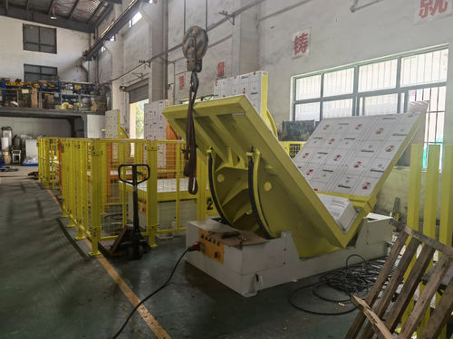 Retourneur basculeur de moules - FPMT-20 - Shanghai Fhope machinery co.,ltd - hydraulique / 90°