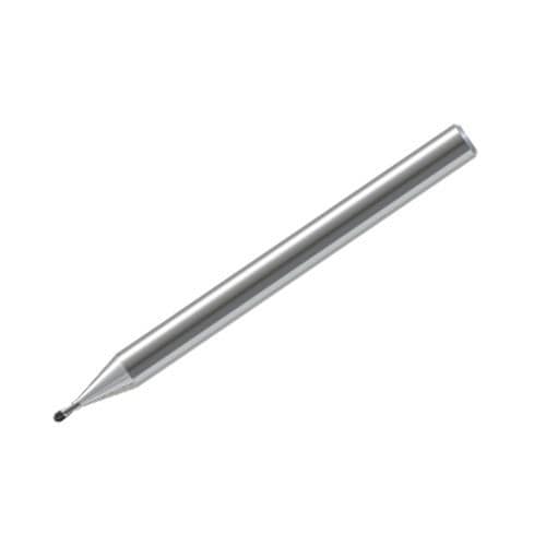 Fraise à bout hémisphérique - NDCBE-2 - Nagoya Precision Tools - carbure monobloc / PCD / pour matériaux non-ferreux