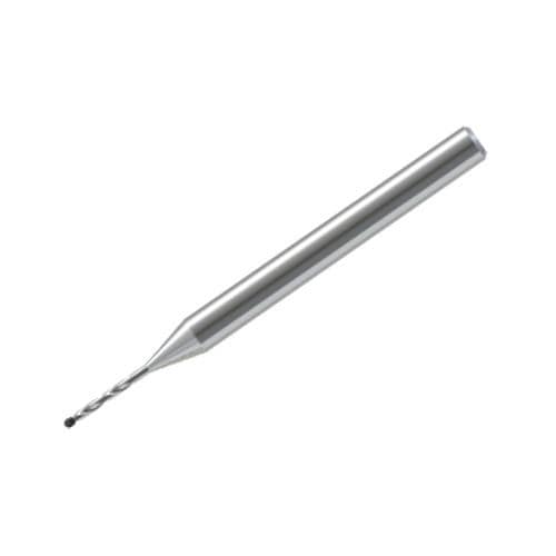 Fraise à bout hémisphérique - NDBE-2 - Nagoya Precision Tools - carbure monobloc / PCD / pour matériaux non-ferreux