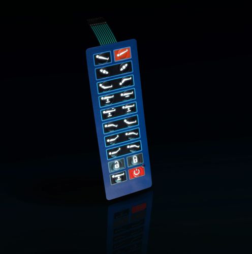 Clavier numérique rétroéclairé - Stil Elektronik - 20 touches / encastrable