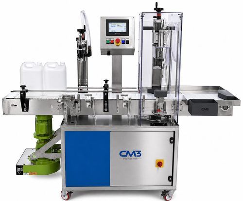 Remplisseuse totalement automatique - START LINE XL - CM3 ENGINEERING SRL - de fûts / de seaux / de liquides