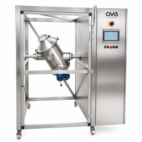 Mélangeur batch - CM3 ENGINEERING SRL - de poudre / pour l'industrie agroalimentaire / pour l'industrie cosmétique