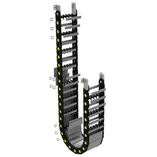 Chaîne porte-câbles à maillons ouvrables - CK45 AL - CKS KABLO TAŞIYICI SIS. SAN. TIC. A.S. - ouvrable / en plastique / en aluminium