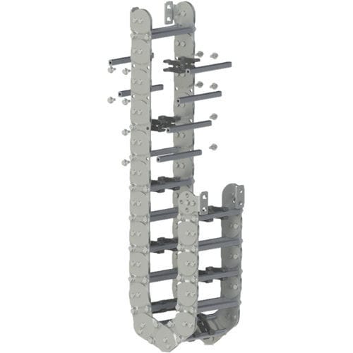Chaîne porte-câbles ouverte - CS22 A - CKS KABLO TAŞIYICI SIS. SAN. TIC. A.S. - en acier / en acier inoxydable