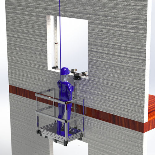 Plateforme d'accès - HOCKEY PAT - LERA - mobile / porte-opérateur / pour chantier