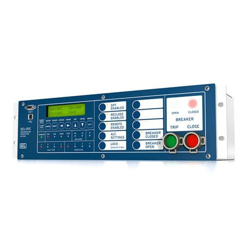 Relais de protection de tension - SEL-311C - Schweitzer Engineering Laboratories - pour commande de réenclencheurs / pour ligne électrique aérienne