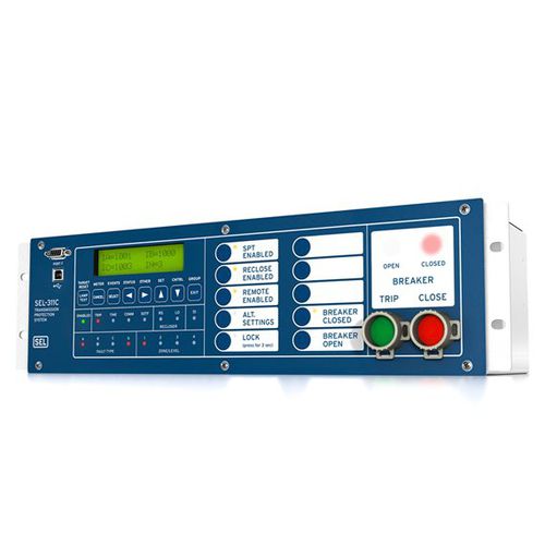 Relais de protection numérique - SEL-311C - Schweitzer Engineering Laboratories - de tension / pour commande de réenclencheurs / pour ligne électrique aérienne