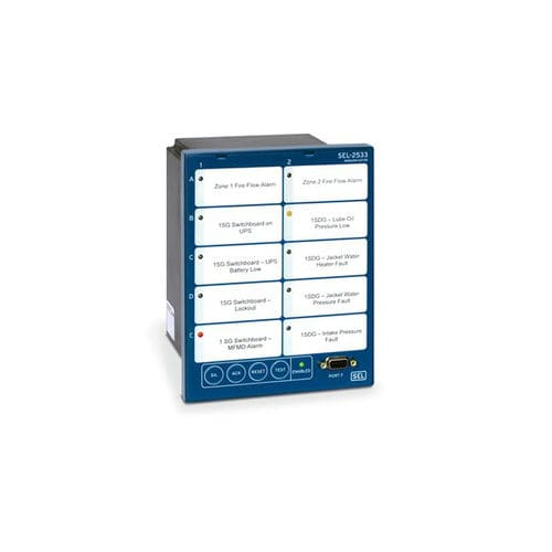 Indicateur d'alarme rackable - SEL-2533 - Schweitzer Engineering Laboratories