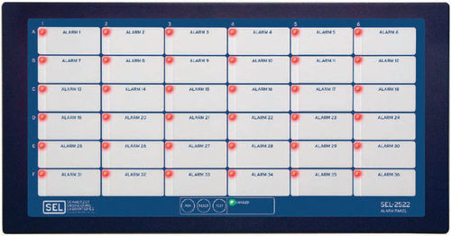 Indicateur d'alarme rackable - SEL-2522 - Schweitzer Engineering Laboratories