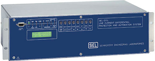 Relais de protection de surintensité - SEL-311L - Schweitzer Engineering Laboratories - de synchronisation / à montage sur panneau / programmable