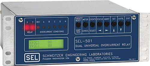 Relais de protection de surintensité - SEL-501 - Schweitzer Engineering Laboratories - triphasé / pour moteur électrique / programmable