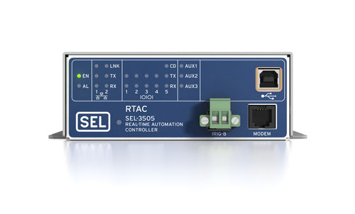 Automate programmable sur rail DIN - SEL-3505 series - Schweitzer Engineering Laboratories - compact / avec E/S intégrée / sur réseau Ethernet