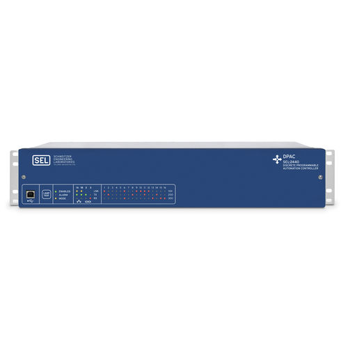 Contrôleur d'automatisme programmable sur rail DIN - SEL-2440 - Schweitzer Engineering Laboratories - avec E/S intégrée / sur réseau Ethernet / Modbus