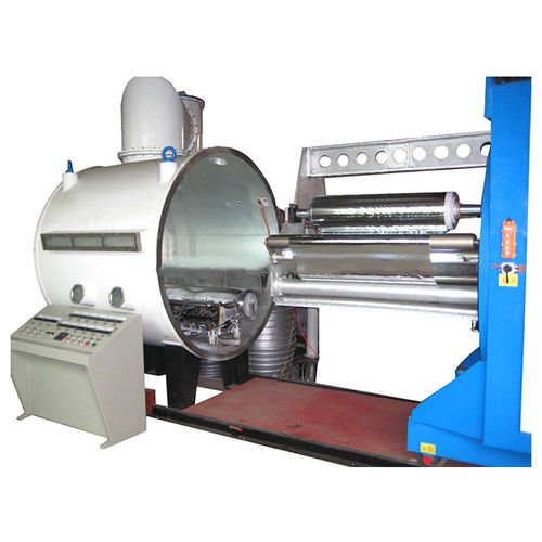 Coucheuse type roll to roll - Ningbo Danko Vacuum Technology Company - par pulvérisation cathodique / pour le papier