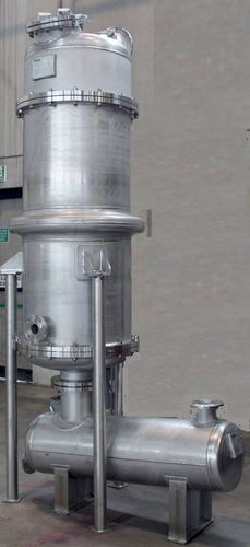 Échangeur de chaleur à tubes et calandre - SO.L.ME SRL - liquide / liquide