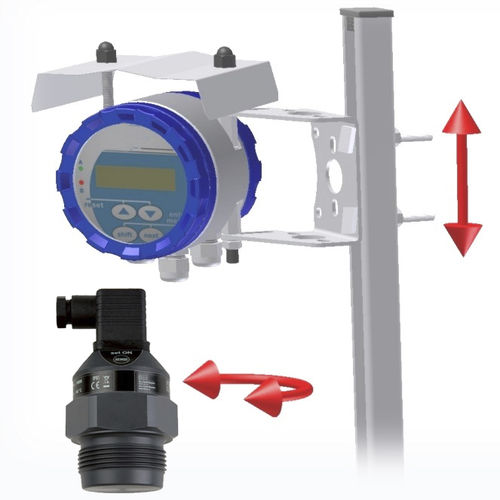 Transmetteur de niveau à ultrasons - MU 99S - Sensotec Instruments - pour liquides / 4-20 mA / RS-485