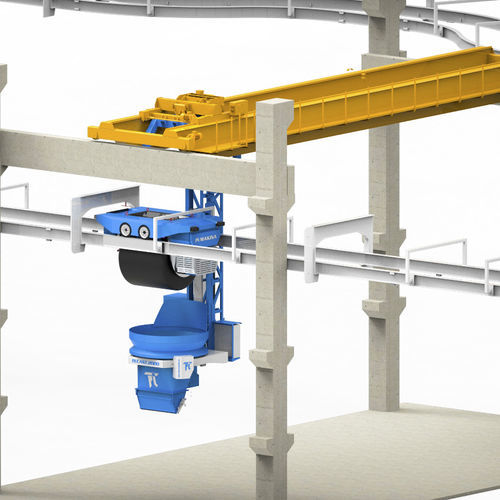 Trémie de distribution - Pi Fly - Pi Makina Construction Machines - à béton / de transport