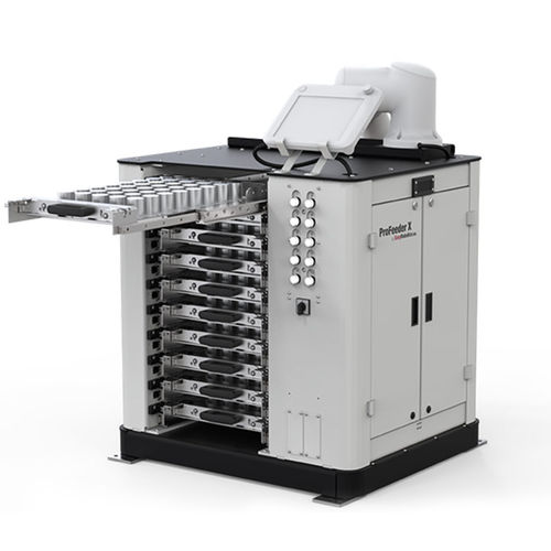 Cellule robotisée pour alimentation de machines - ProFeeder X - EasyRobotics - avec magasin de stockage de pièces / compact / avec robot collaboratif