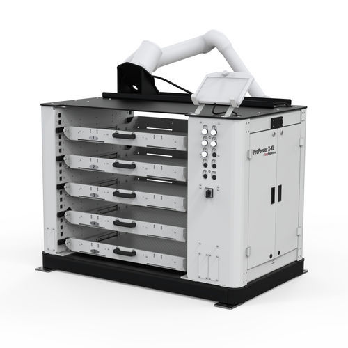 Cellule robotisée pour alimentation de machines - ProFeeder X-XL - EasyRobotics - pour convoyeur / compact / avec magasin de stockage de pièces