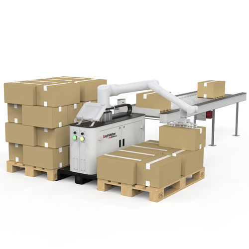 Palettiseur robotisé - EasyPalletizer - EasyRobotics - pour caisses / automatique / articulé