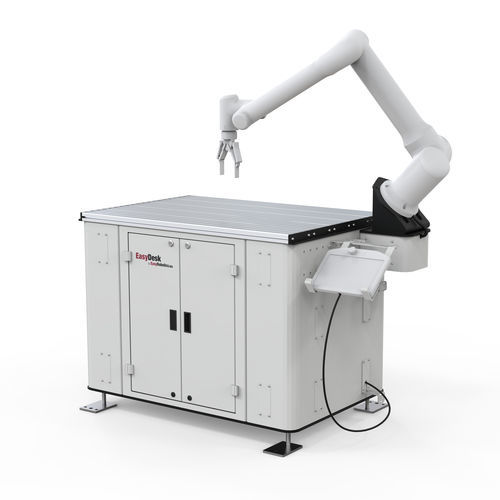 Cellule robotisée d'assemblage - EasyDesk Alu - EasyRobotics - de finition / de mesure / de traitement de surface