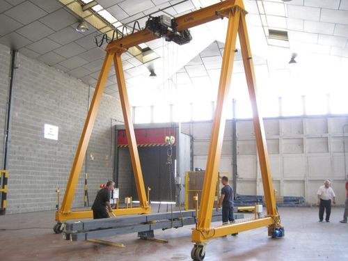 Portique automoteur - WGR  - VINCA EQUIPOS INDUSTRIALES - pour fortes charges