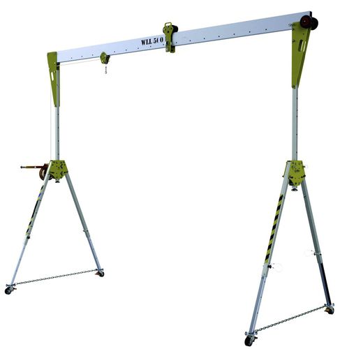 Portique mobile - Alu PLUS  - VINCA EQUIPOS INDUSTRIALES - en aluminium / à hauteur réglable / léger