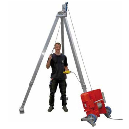 Chèvre-tripode en aluminium - Tripod - VINCA EQUIPOS INDUSTRIALES - télescopique / léger