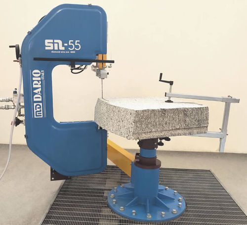 Scie à ruban - SET 600 - md-dario - pour granite / pour marbre / automatique