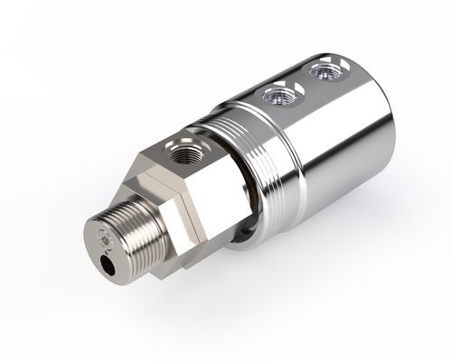 Raccord tournant pour huile - 7000 TE  - ROTOTECH MAKİNA SAN. VE DIŞ TİC. LTD. ŞTİ. - à passage multiple / en aluminium / en acier
