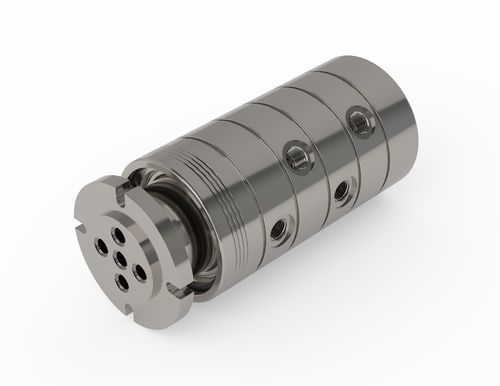 Raccord tournant pour produits alimentaires - M1-S4 - ROTOTECH MAKİNA SAN. VE DIŞ TİC. LTD. ŞTİ. - 4 passages / pour applications avec caoutchouc et plastique / pour applications mobiles