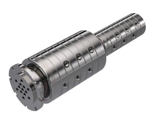 Raccord tournant pour produits alimentaires - M1-S12 SS - ROTOTECH MAKİNA SAN. VE DIŞ TİC. LTD. ŞTİ. - 12 passages / pour coulée continue / pour applications avec caoutchouc et plastique