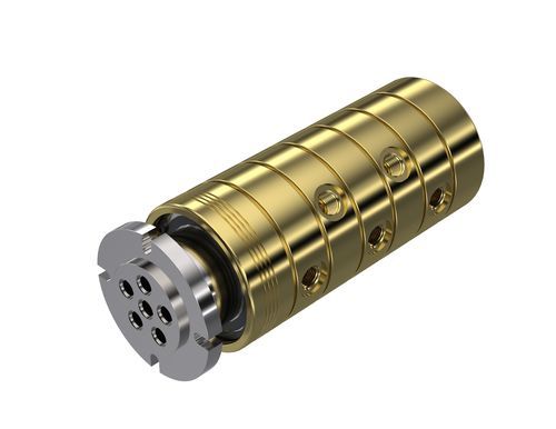 Raccord tournant pour produits chimiques - M1-SR5 - ROTOTECH MAKİNA SAN. VE DIŞ TİC. LTD. ŞTİ. - 5 passages / pour applications mobiles / industriel