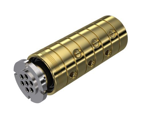 Raccord tournant pour produits chimiques - M1-SR6 - ROTOTECH MAKİNA SAN. VE DIŞ TİC. LTD. ŞTİ. - 6 passages / industriel / hydraulique