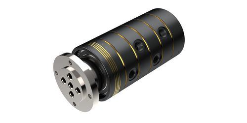 Raccord tournant pour eau - M2-C4 Series - ROTOTECH MAKİNA SAN. VE DIŞ TİC. LTD. ŞTİ. - pour huile / pour produits chimiques / 4 passages