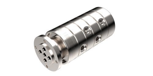 Raccord tournant pour produits alimentaires - M2-S4 SS series - ROTOTECH MAKİNA SAN. VE DIŞ TİC. LTD. ŞTİ. - 4 passages / pour coulée continue / pour applications avec caoutchouc et plastique