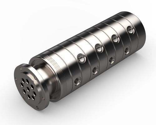 Raccord tournant pour produits alimentaires - M2-S8 SS series - ROTOTECH MAKİNA SAN. VE DIŞ TİC. LTD. ŞTİ. - 8 passages / pour coulée continue / pour applications avec caoutchouc et plastique