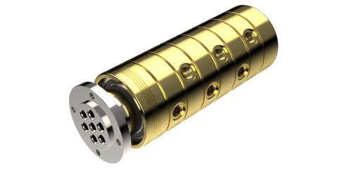 Raccord tournant pour produits chimiques - M2-SR6 series - ROTOTECH MAKİNA SAN. VE DIŞ TİC. LTD. ŞTİ. - 6 passages / pour coulée continue / industriel