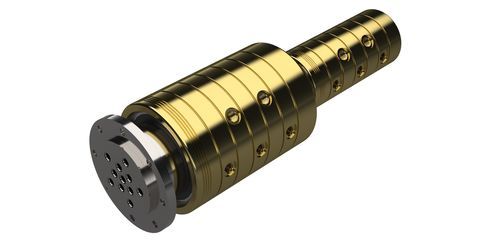 Raccord tournant pour produits chimiques - M2-SR10 series - ROTOTECH MAKİNA SAN. VE DIŞ TİC. LTD. ŞTİ. - 10 passages / pour coulée continue / industriel